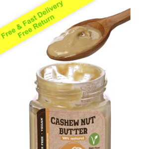 Cashew Nut Butter Spread 230g (8 oz) | No DYEs | One ingredient | No Added Sugar Urbech | All Natural | 100% Superfood
