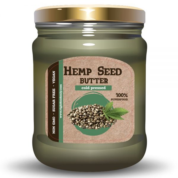 Hemp Seed Butter 8 oz (230g) Urbech Right Food