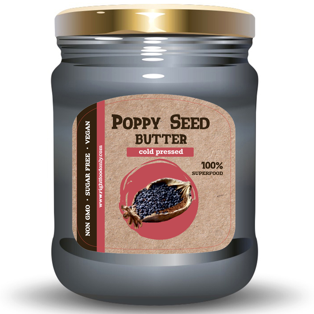 Poppy Seed Butter (230 g) 8 oz Urbech - Right Food