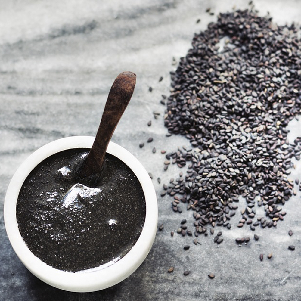 Black Sesame Seed Butter 230 g (8oz) Urbech - Right Food